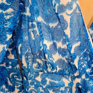 In the style short wrap ruffle dress